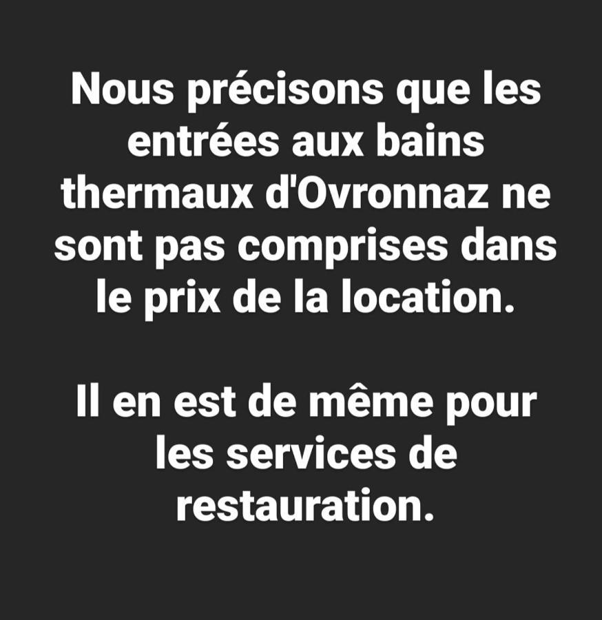 Charmant Studio Renove Situe Dans Les Bains D'Ovronnaz, Immeuble Les Sources Kültér fotó