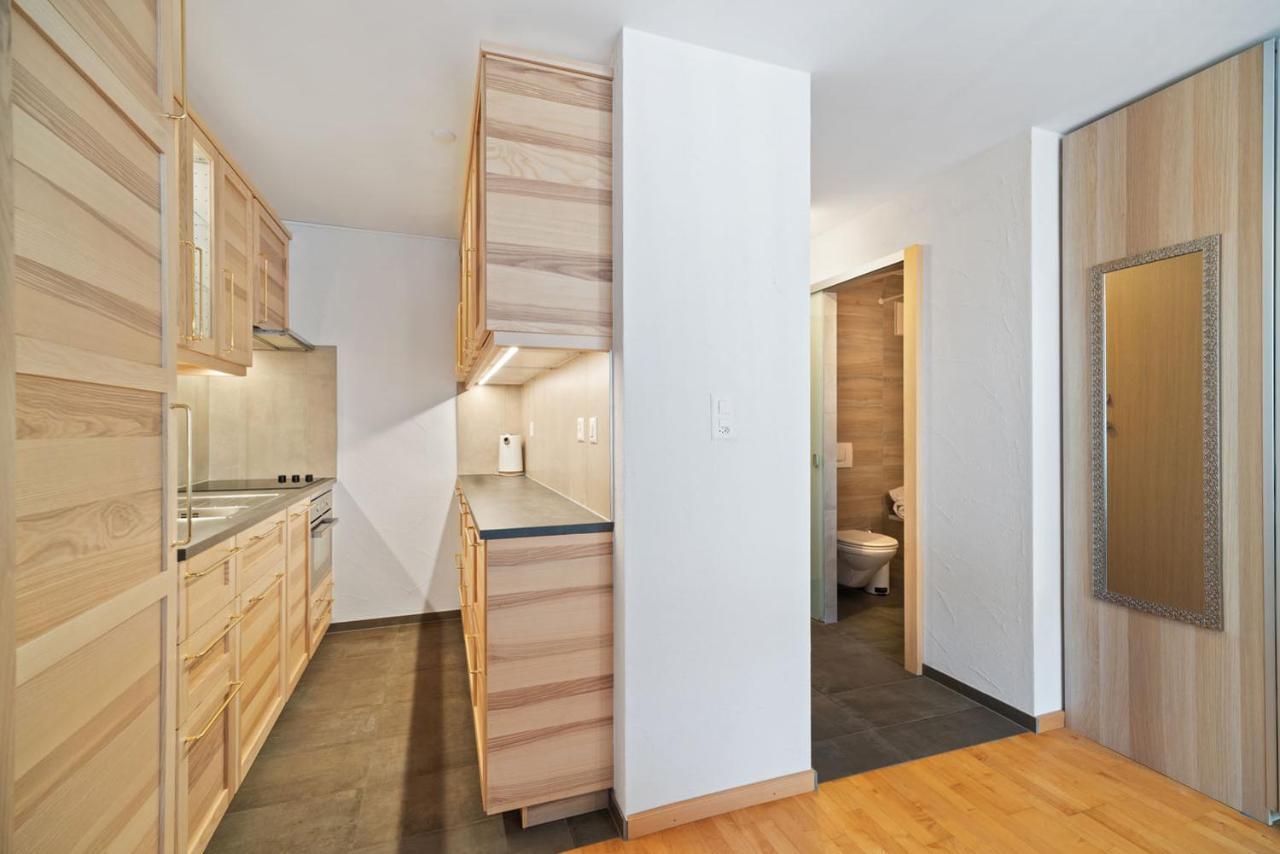 Charmant Studio Renove Situe Dans Les Bains D'Ovronnaz, Immeuble Les Sources Kültér fotó